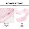 16092#Pink Off-Shoulder Ruffled Babydoll Mini Dress