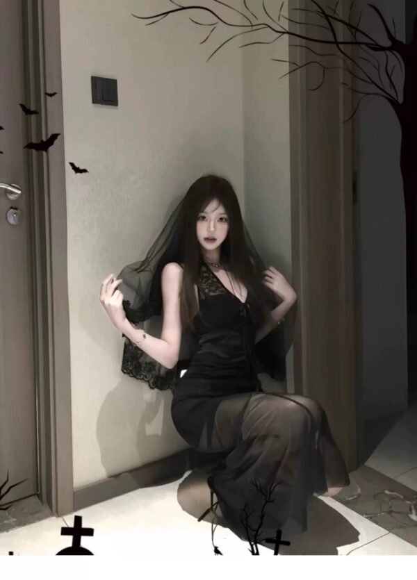 160105#Black Halter Mesh Panel Bodycon Mini Dress