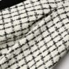 微信图片_20260827015508_1384_8 160118#Houndstooth Sleeveless A-Line Mini Dress with Black Trim