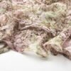 160120#Soft Pink Floral V-Neck Ruffled Mini Dress