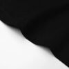 160136#black  Sheer Blouse & Black Midi Skirt Two-Piece Set （125）