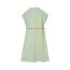 微信图片_20260827152345_1647_8 160130#Sage Green Collared Button-Down Belted Midi Dress