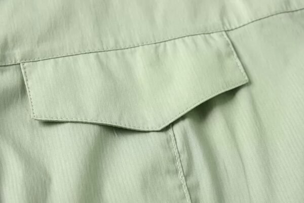 微信图片_20260827152356_1649_8 160130#Sage Green Collared Button-Down Belted Midi Dress