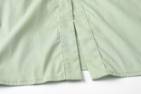 微信图片_20260827152410_1653_8 160130#Sage Green Collared Button-Down Belted Midi Dress
